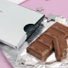 300g Weihnachts-Schokolade mit Einhorn und Wunschtext