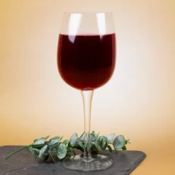 Halbes Weinglas | Scherzartikel für Weinliebhaber