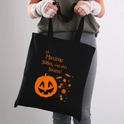 Halloween Süßigkeiten Beutel personalisierbar mit Name | Süßes sonst gibt´s Saures
