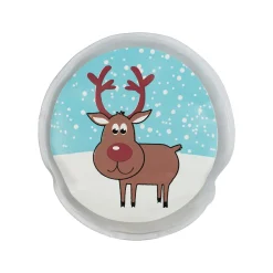 Handwärmer mit Weihnachtsmotiven | Rund