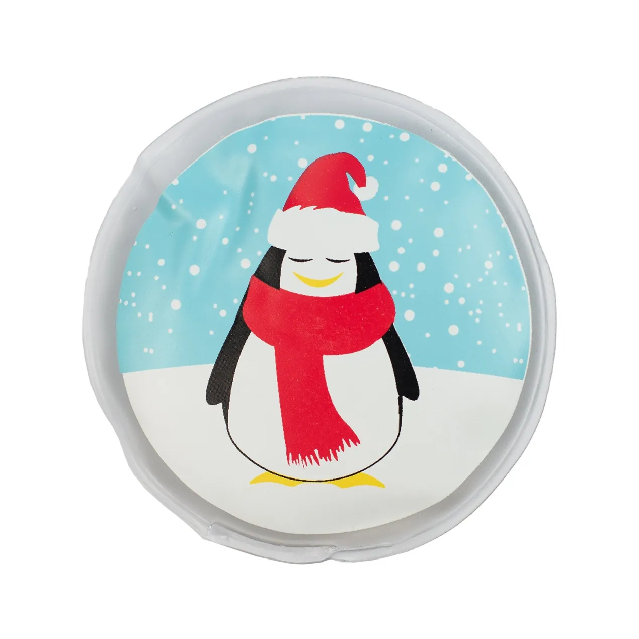 Handwärmer mit Weihnachtsmotiven | Rund
