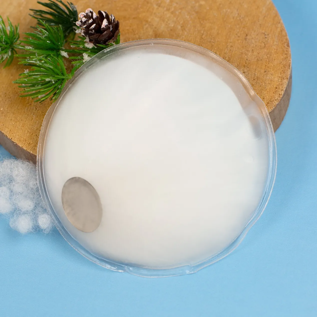 Handwärmer mit Weihnachtsmotiven | Rund