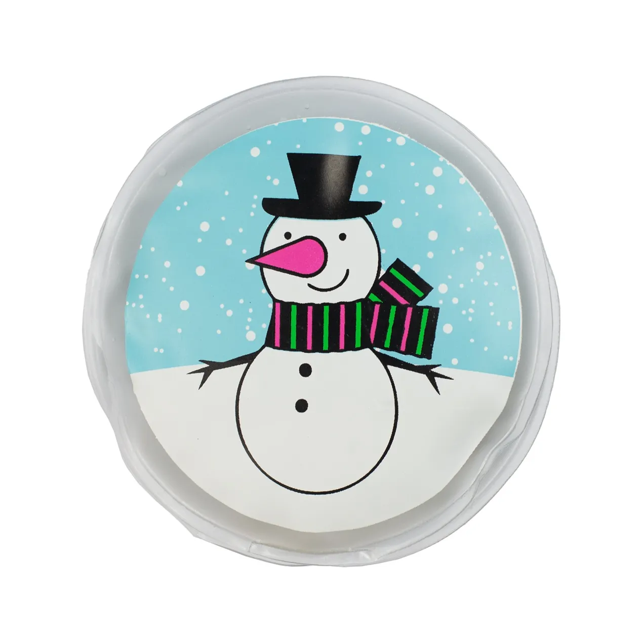 Handwärmer mit Weihnachtsmotiven | Rund