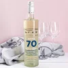 Happy Birthday 70 - Bree Riesling mit Glückwunschtext