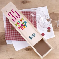 Happy Birthday - Flaschenverpackung zum Geburtstag