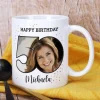 Happy Birthday - Fototasse zum 50. Geburtstag mit Name