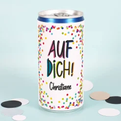 Happy Birthday Geschenkset aus Secco, Glas, Schokolade und Folienballon