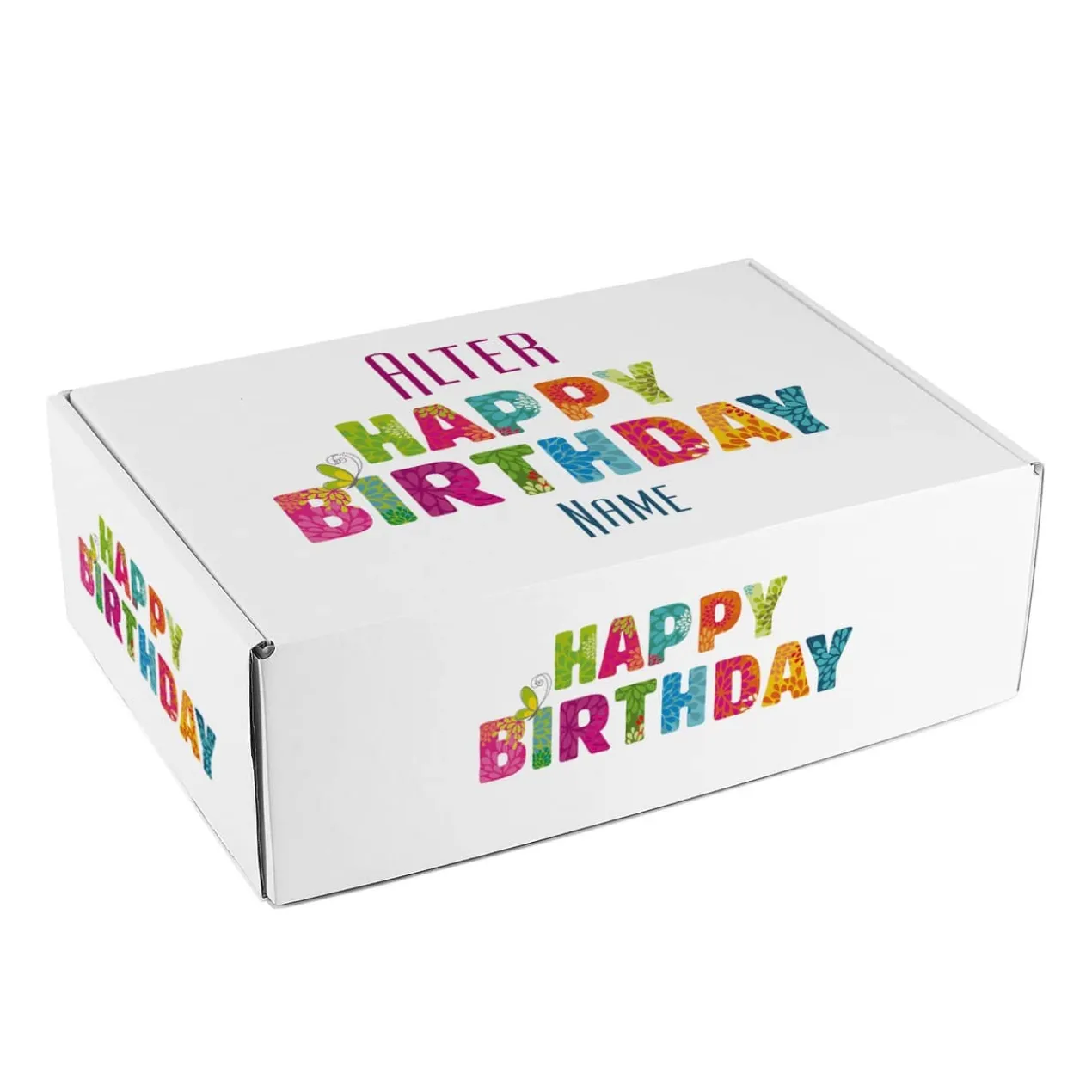 Happy Birthday - Geschenkverpackung zum Geburtstag