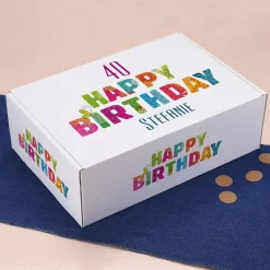 Happy Birthday - Geschenkverpackung zum Geburtstag