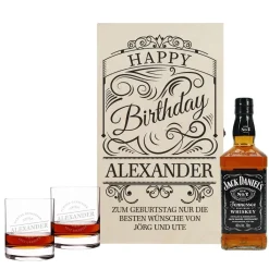 Happy Birthday - Jack Daniel's Geschenkset zum Geburtstag