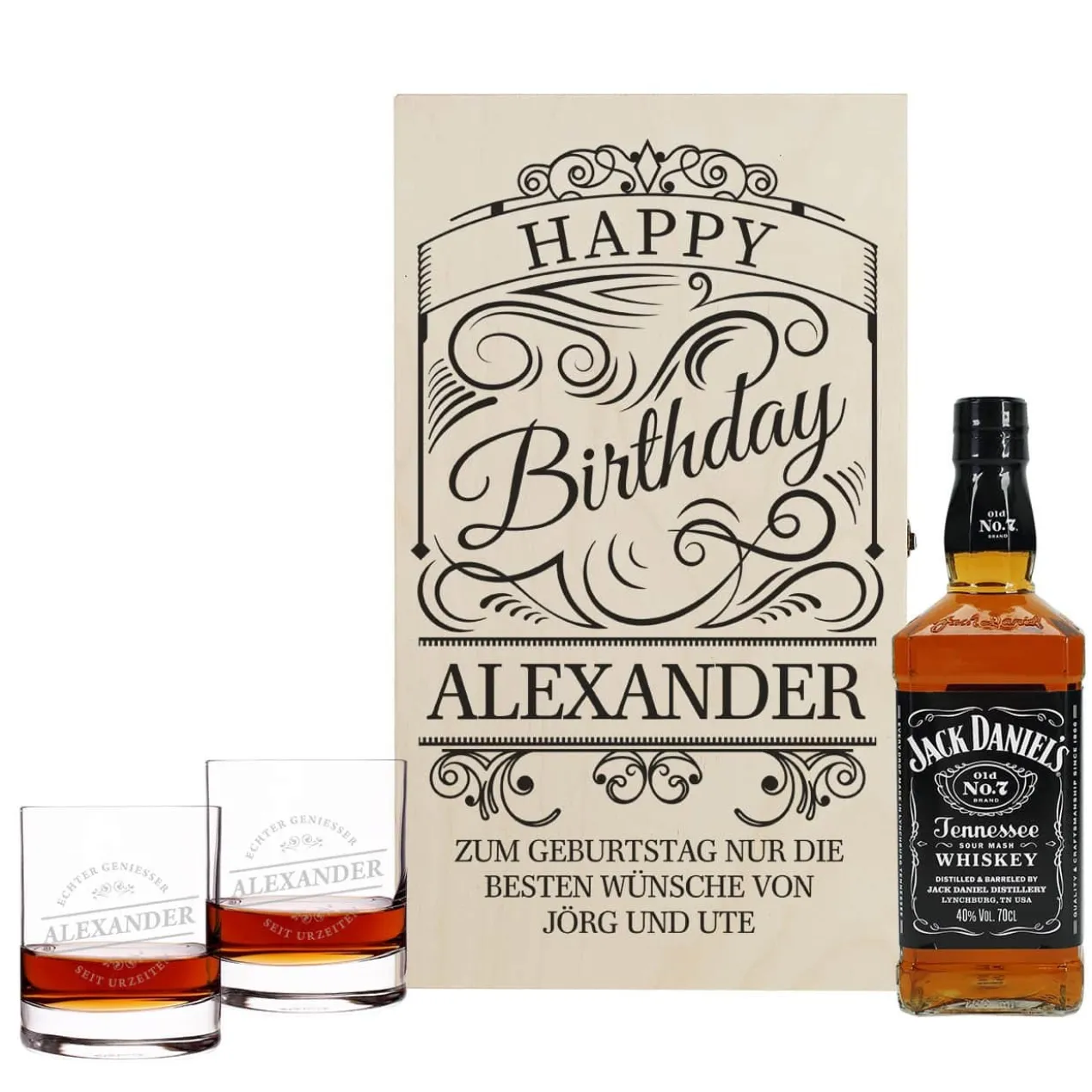 Happy Birthday - Jack Daniel's Geschenkset zum Geburtstag