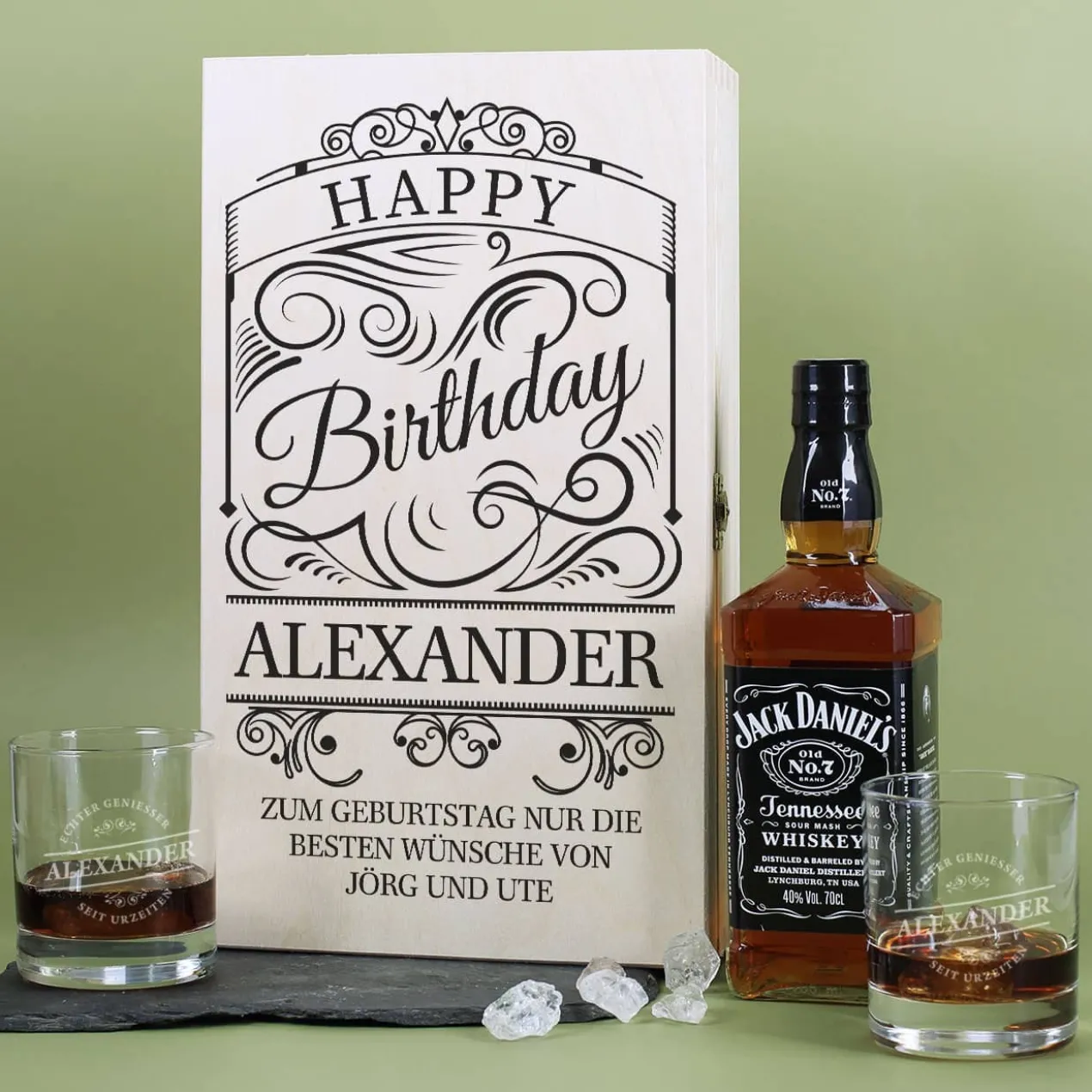 Happy Birthday - Jack Daniel's Geschenkset zum Geburtstag