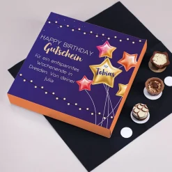 Happy Birthday - Lindt Pralinen als Gutschein zum Geburtstag