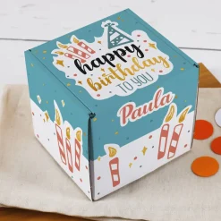 Happy Birthday to you - Geschenkverpackung in fünf Größen