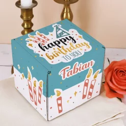 Happy Birthday to you - Geschenkverpackung in fünf Größen