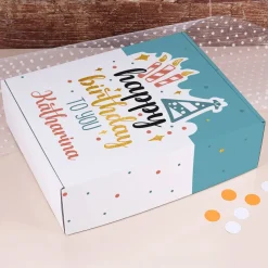 Happy Birthday to you - Geschenkverpackung in fünf Größen