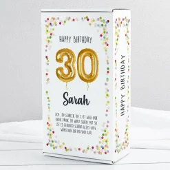 Happy Birthday 30 - Wein Geschenkset zum 30. Geburtstag | Biorebe Genuss in 3 Sorten