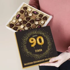 Happy 90 - Lindt Pralinen zum 90. Geburtstag, 155g alkoholfrei