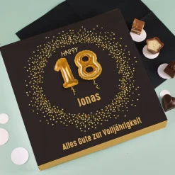 Happy 18 - Lindt Pralinen zum 18. Geburtstag, 155g alkoholfrei