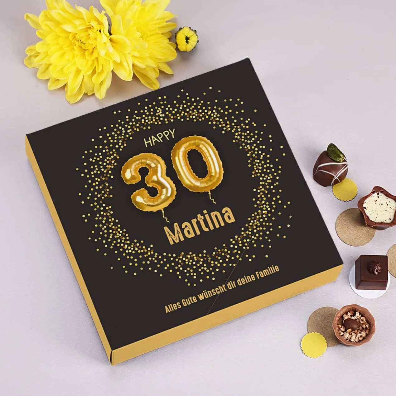 Happy 30 - Lindt Pralinen zum 30. Geburtstag, 100g
