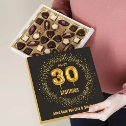 Happy 30 - Lindt Pralinen zum 30. Geburtstag, 155g alkoholfrei