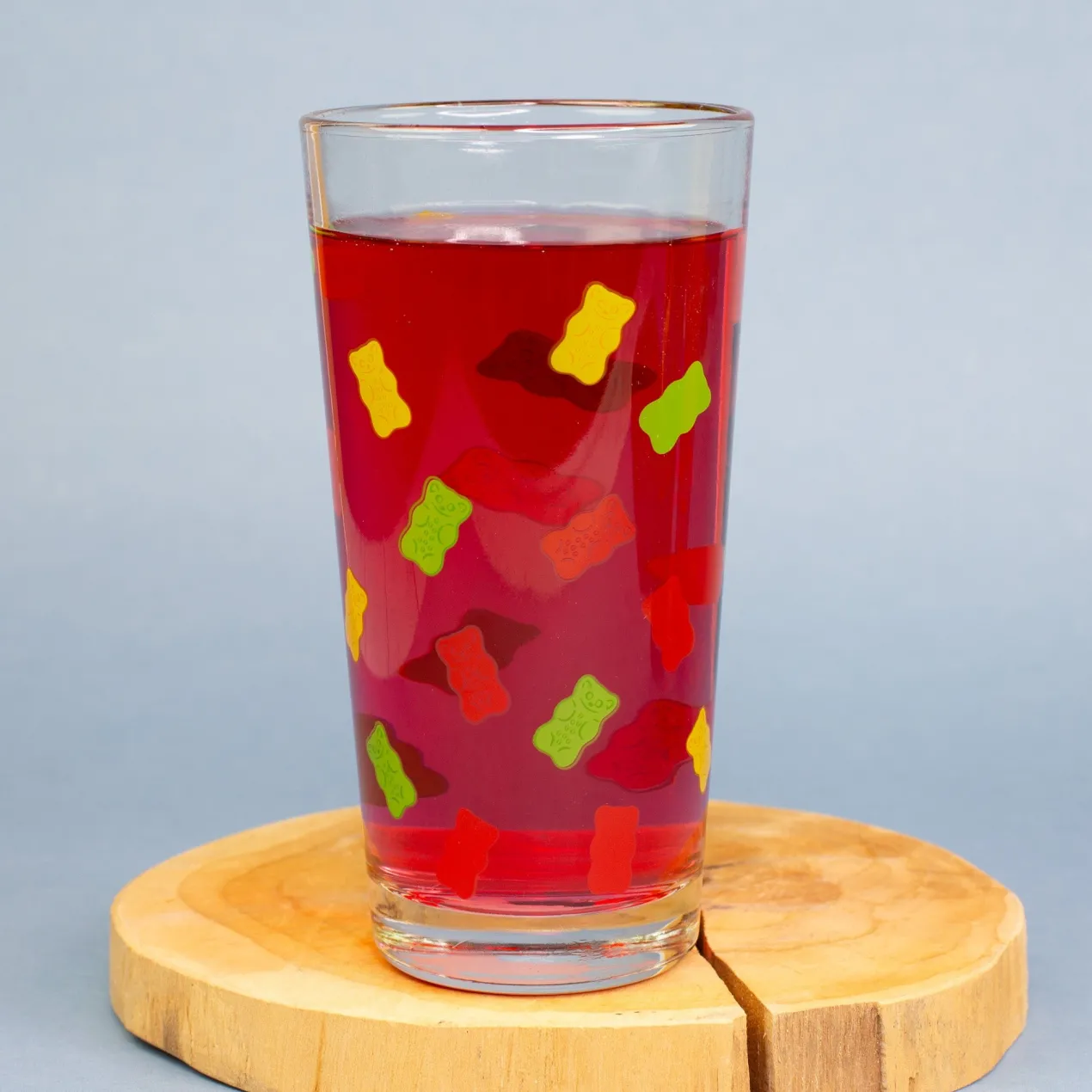 HARIBO Trinkglas mit Gummibärchen Motiv | Glas 380 ml von Ritzenhoff & Breker für Kinder & Fans