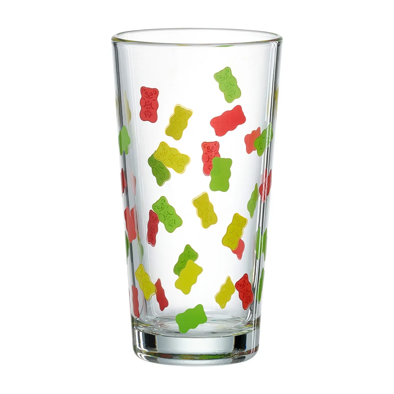 HARIBO Trinkglas mit Gummibärchen Motiv | Glas 380 ml von Ritzenhoff & Breker für Kinder & Fans