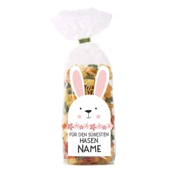 Hasennudeln zu Ostern mit Ihrem Wunschnamen