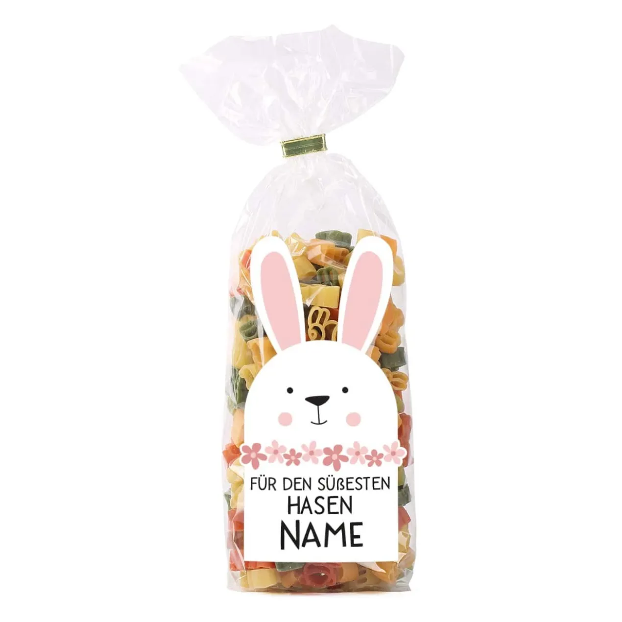 Hasennudeln zu Ostern mit Ihrem Wunschnamen