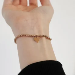 Herzarmband mit personalisierter Verpackung | Liebe muss echt sein