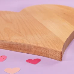 Herz Frühstücksbrettchen aus Holz mit Gravur - Mama du bist toll | Geschenk zum Muttertag & Geburtstag