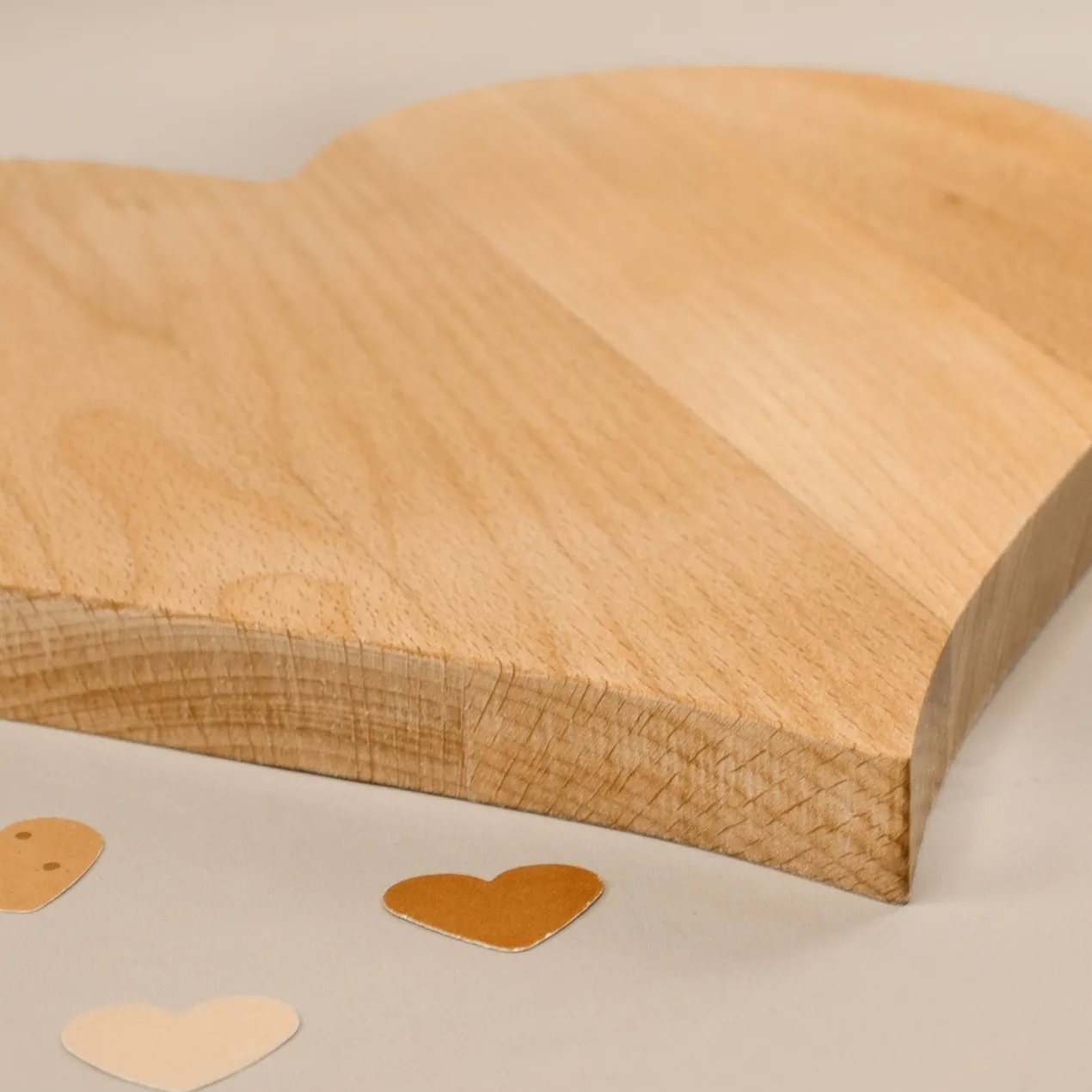 Herz Frühstücksbrettchen & Servierbrett mit Gravur aus Holz | Geschenk für Papa zum Vatertag