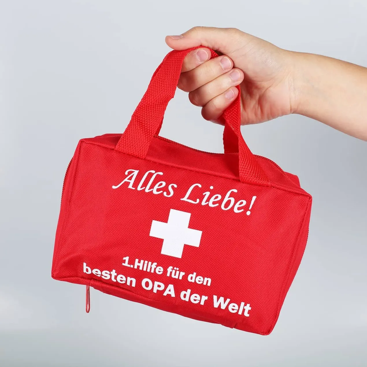 1. Hilfe-Tasche für den besten Opa