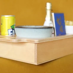 Hochwertige Couchbar aus Holz mit Ihrem Wunschnamen