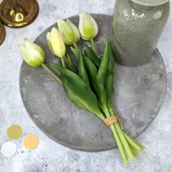 Hochwertiger Kunstblumenstrauß Tulpen in zwei Größen | Nachhaltige Seidenblumen
