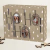 Hohoho Adventskalender mit 3 Fotos bedruckt