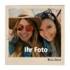 Holzbild mit Ihrem Foto und Wunschtext bedruckt