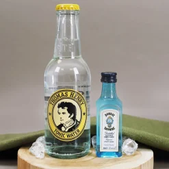 Ich bin Gin & weg von dir - Gin Geschenkset mit bedrucktem Glas
