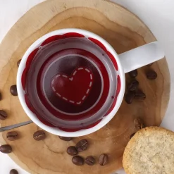 Ich liebe dich für immer - Tasse zum Valentinstag mit Namensaufdruck