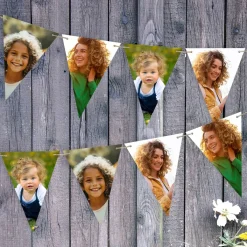 Individuelle Fotogirlande mit Ihren Wunschfotos