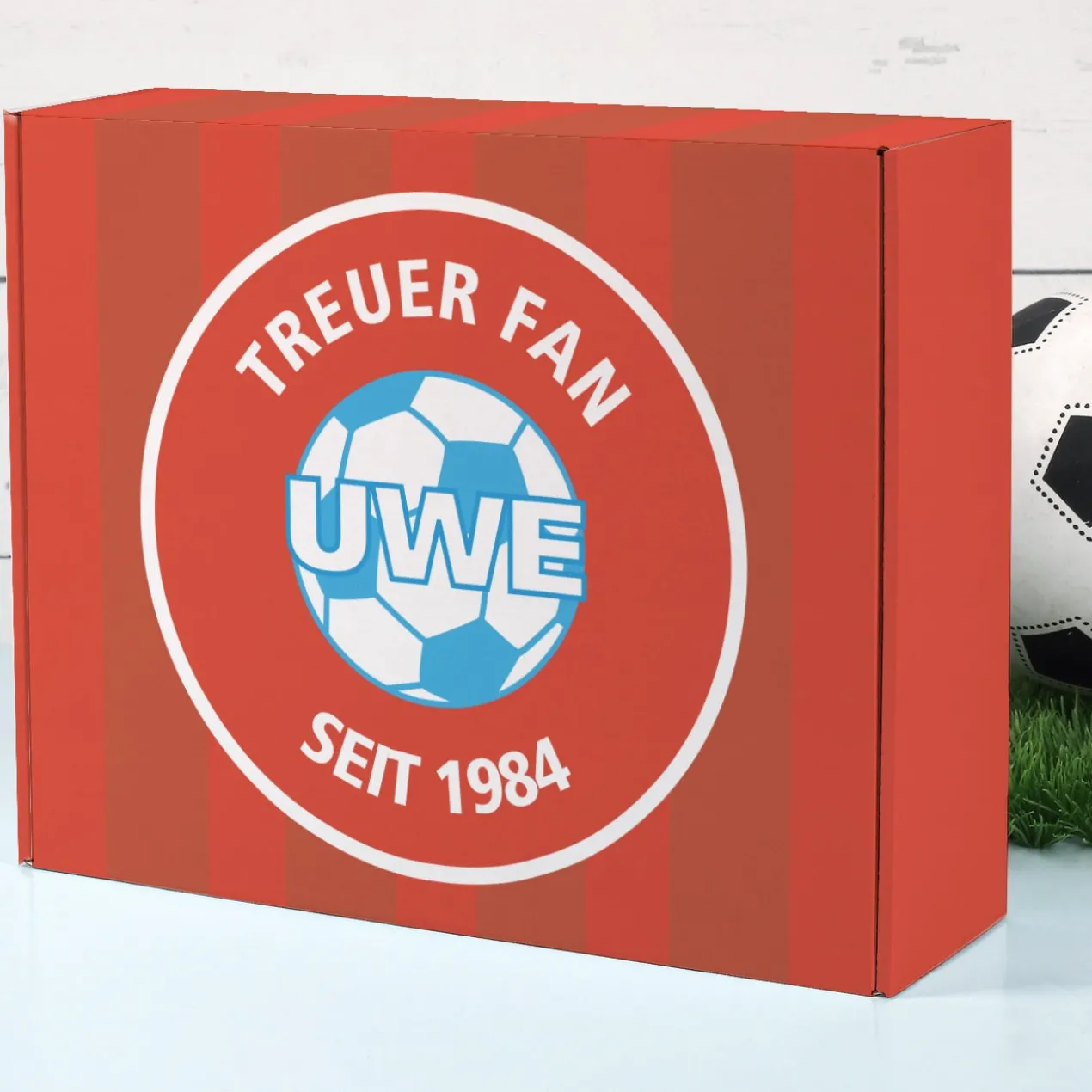 Individuelle Geschenkverpackung für Bayern Fans