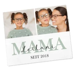 Individuelles Brillenputztuch für Mama, Papa, Oma, Opa usw mit Ihren Fotos