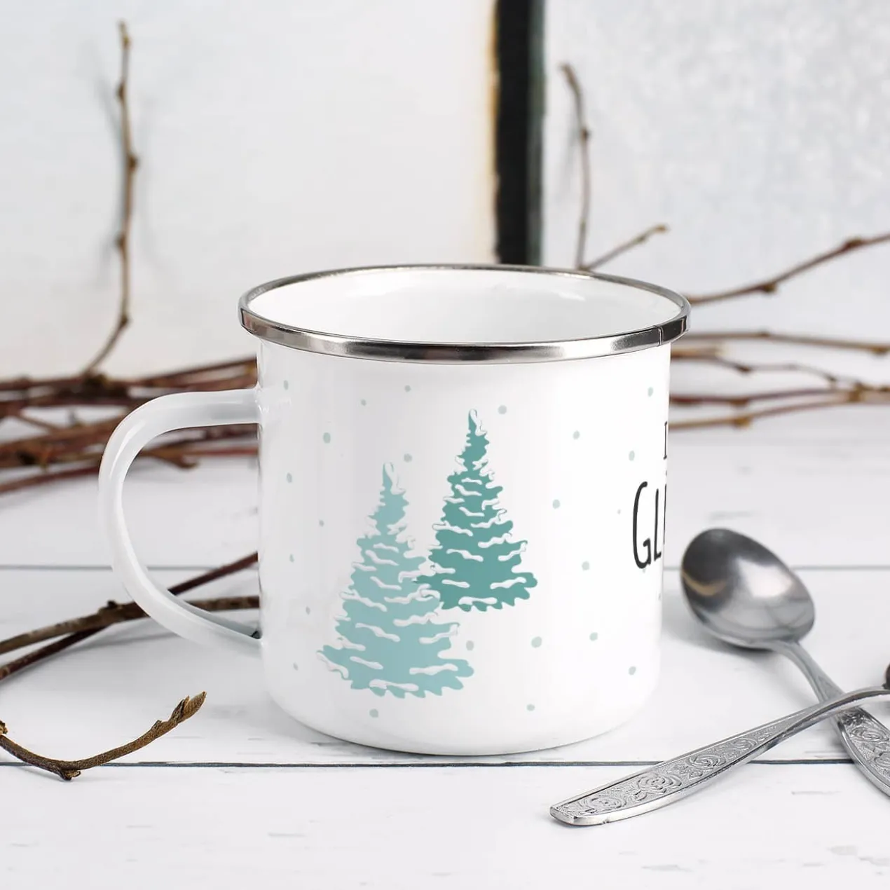 "It´s time for Glühwein" Tasse mit Ihrem Namen