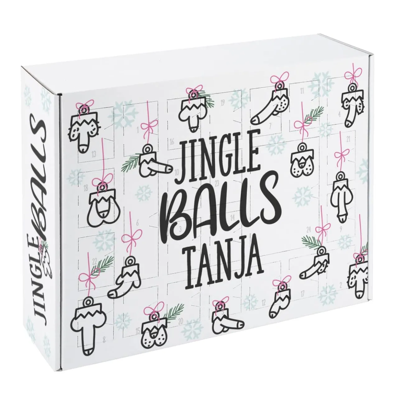 Jingle Balls - Penis Adventskalender zum selbst befüllen