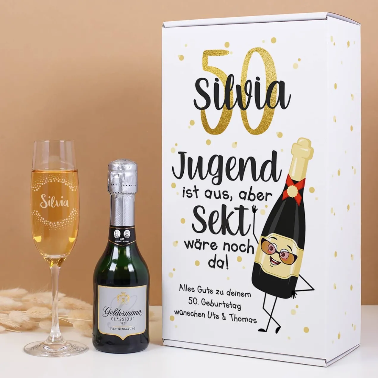 Jugend ist aus, aber Sekt wäre noch da! - Sekt Geschenkset zum Geburtstag | Geldermann