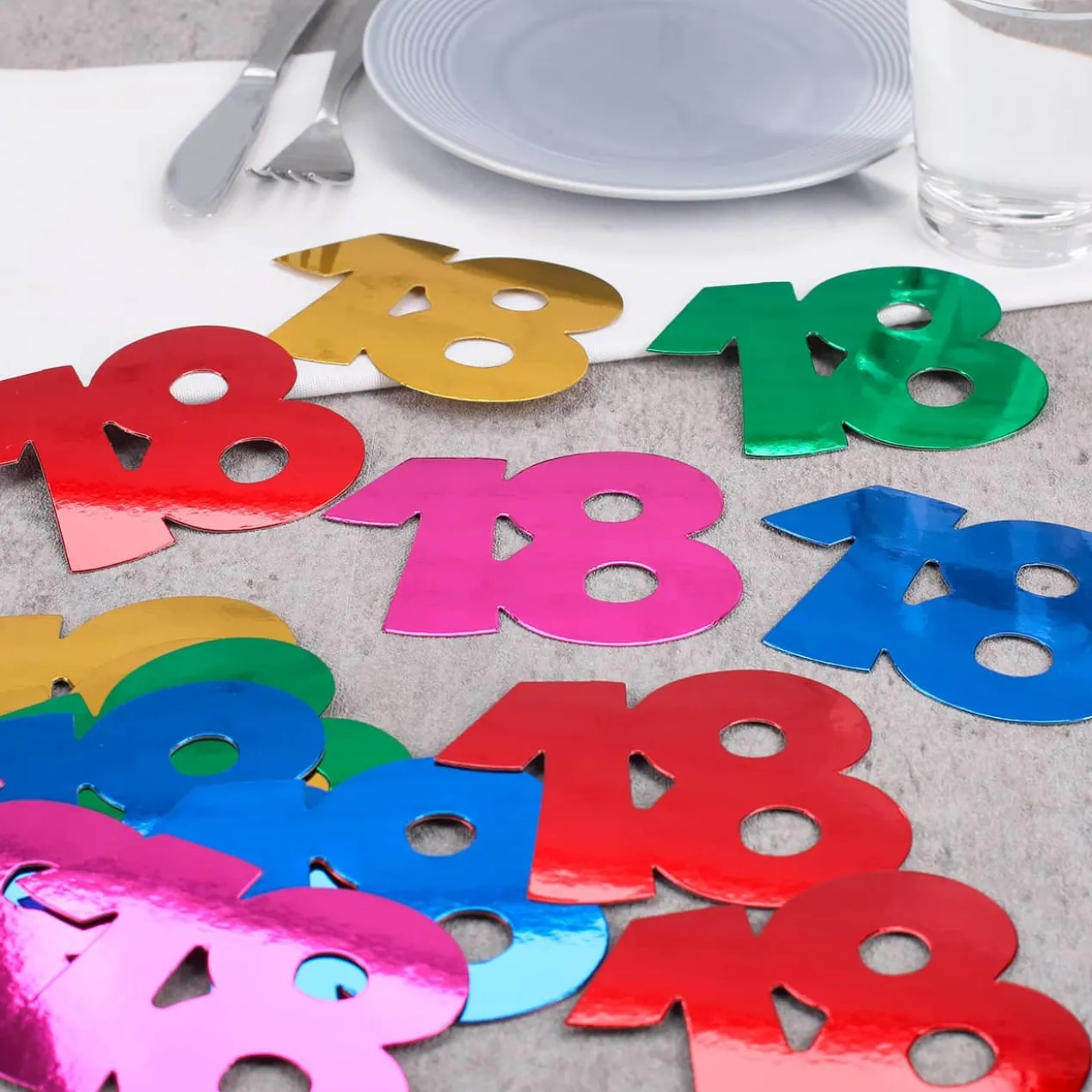 Jumbo-Konfetti zum 18.Geburtstag