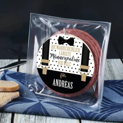 Kabeltrommel Salami - Die wahrscheinlich längste Männerpraline der Welt - mit Name