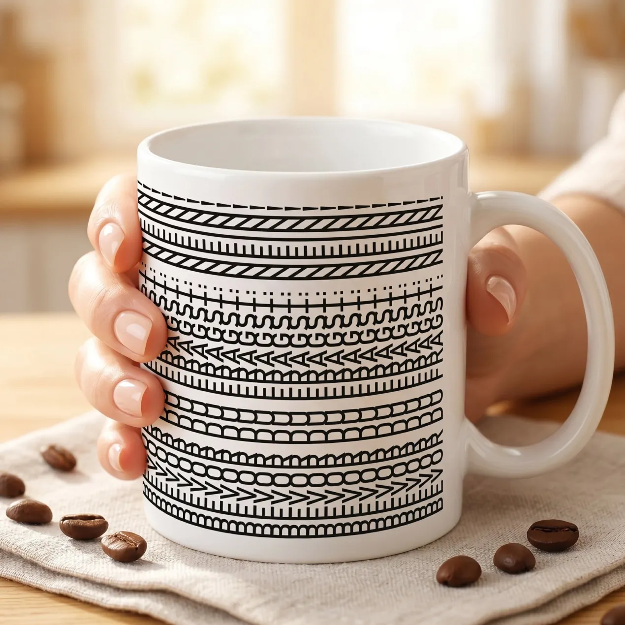 Kaffeetasse 'Bevor du fragst: Nein!' | Keramik Tasse mit versteckter Botschaft als lustiges Geschenk