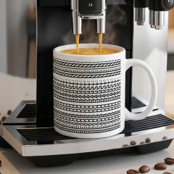 Kaffeetasse 'Bevor du fragst: Nein!' | Keramik Tasse mit versteckter Botschaft als lustiges Geschenk