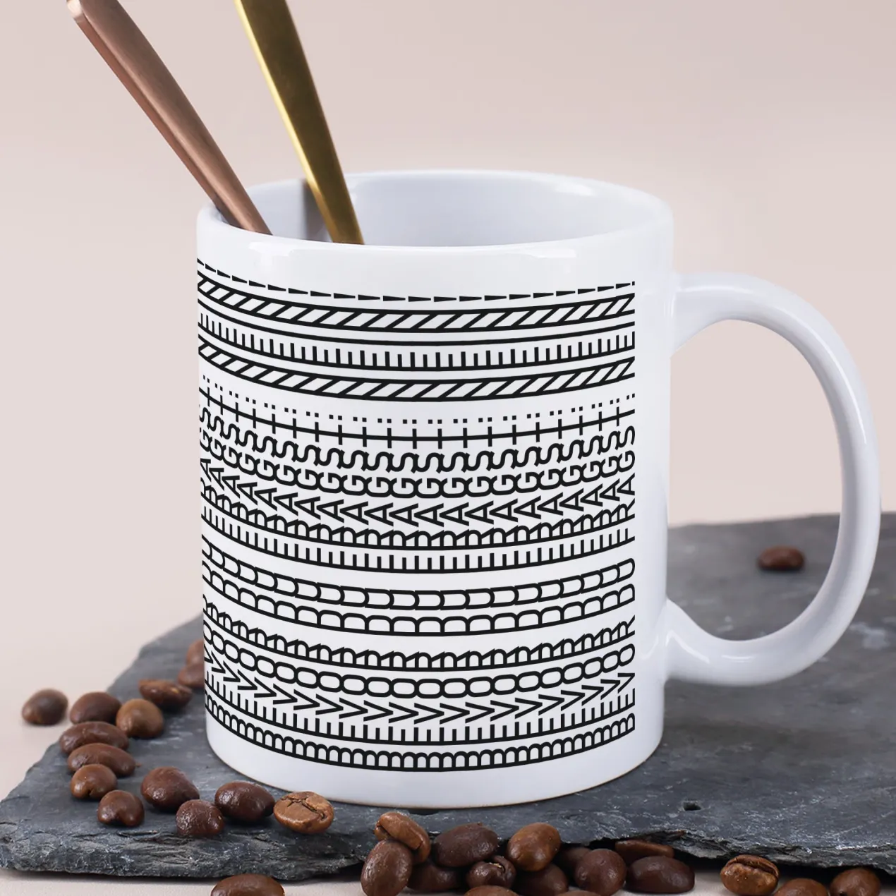 Kaffeetasse 'Bevor du fragst: Nein!' | Keramik Tasse mit versteckter Botschaft als lustiges Geschenk